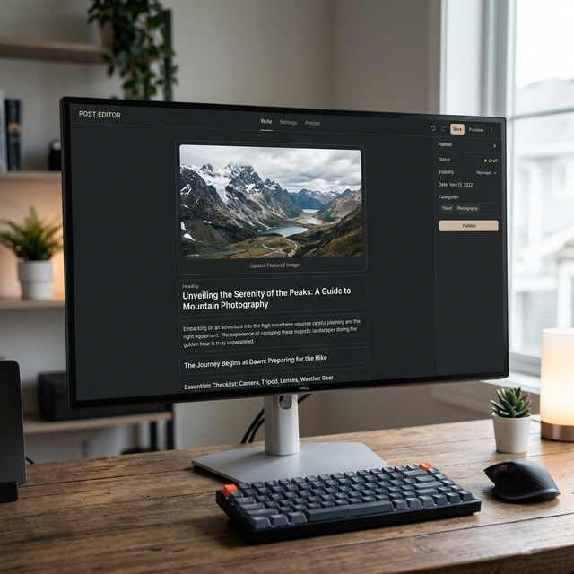 Editor de Posts Premium Rourapp